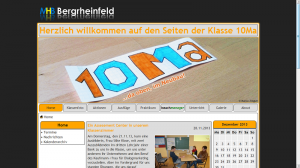 DBIS-2013 - Klassenwebsite 10Ma